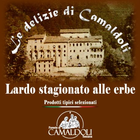 Lardo stagionato alle erbe - 250gr