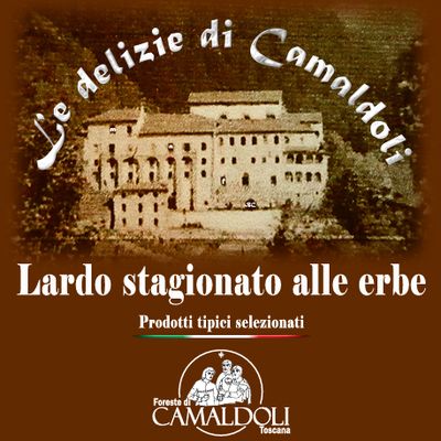 Lardo stagionato alle erbe - 250gr