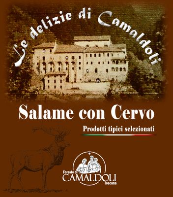 Salame con cervo - 200gr