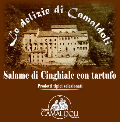 Salame di cinghiale con tartufo - 200gr