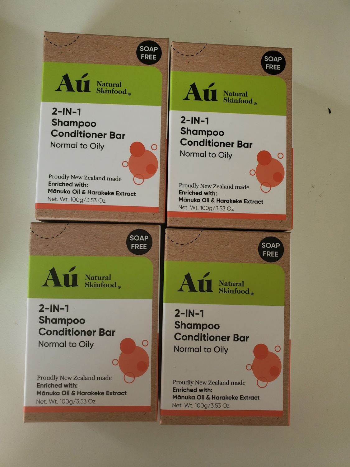 Shampoo Conditioner Bar - Normal to Oily x4