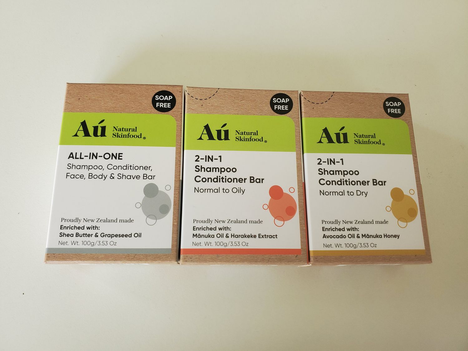 Shampoo Conditioner Moisturizer Shave Bar Mixed Bundle