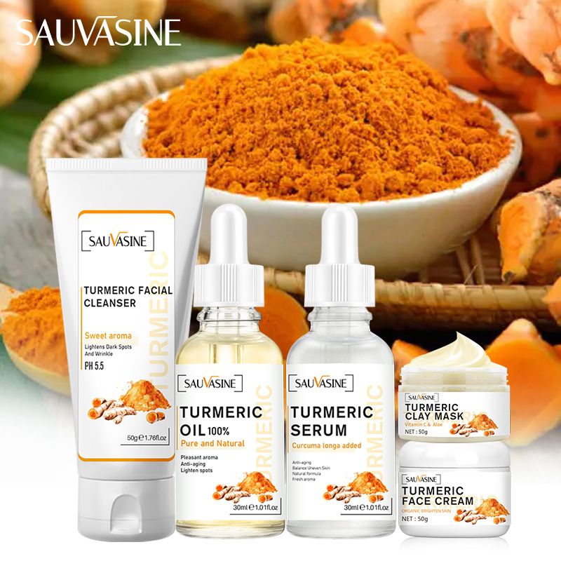 Hot Sale Turmeric Set/Skin Care/Five-piece Set Wholesale Spot