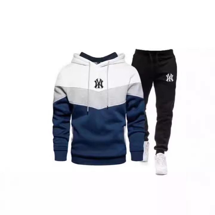 Hooded Lace-up Casual Sports Suit