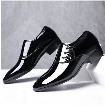 Pointed Toe Leather Shoes For Men