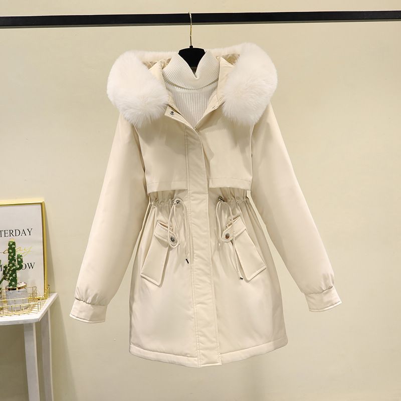Cotton Coat For Women Casual Mid-length
