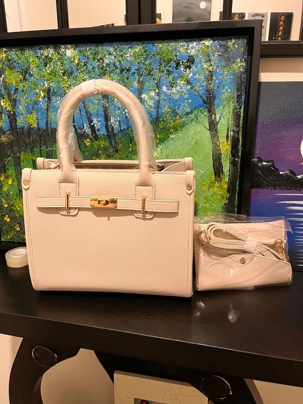 White Handbag