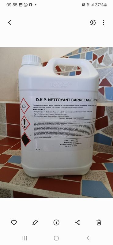 DKP NETTOYANT CARRELAGE 5L