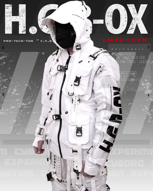 H.G.B-0X &amp; B.L.P-04 V2 WHITE (SET/PAIR)