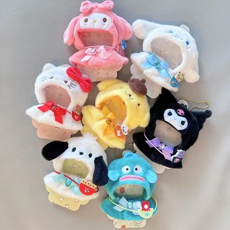 Clothes and Accessories for: Labubu, Sanrio, Hello Kitty, Kuromi, Melody, Cinnamoroll 10cm