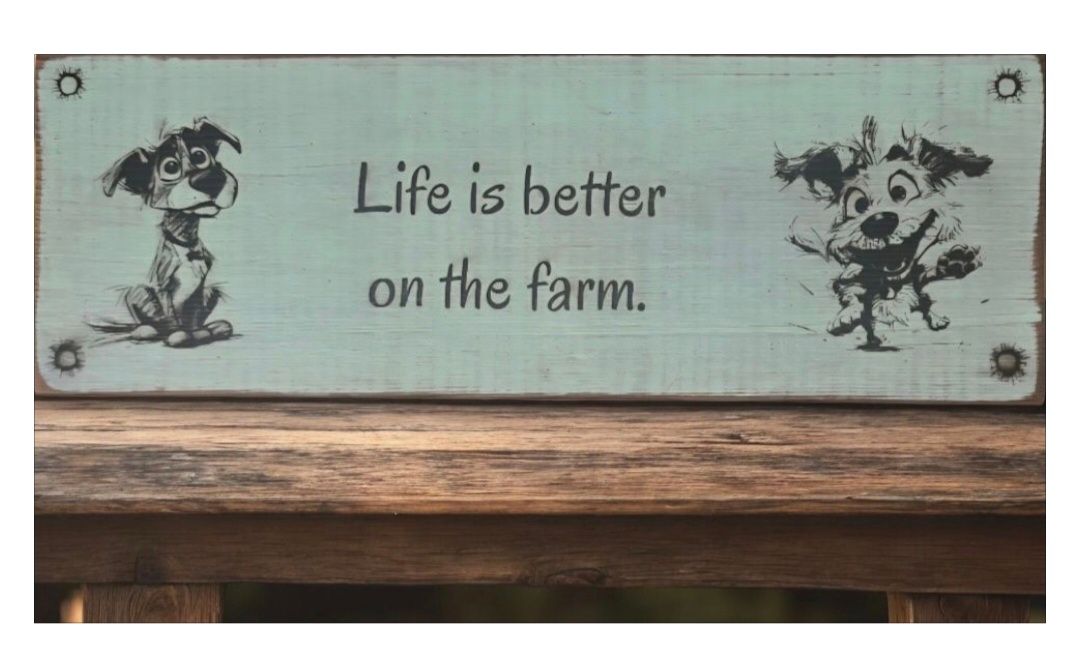 Life is better on the Farm.