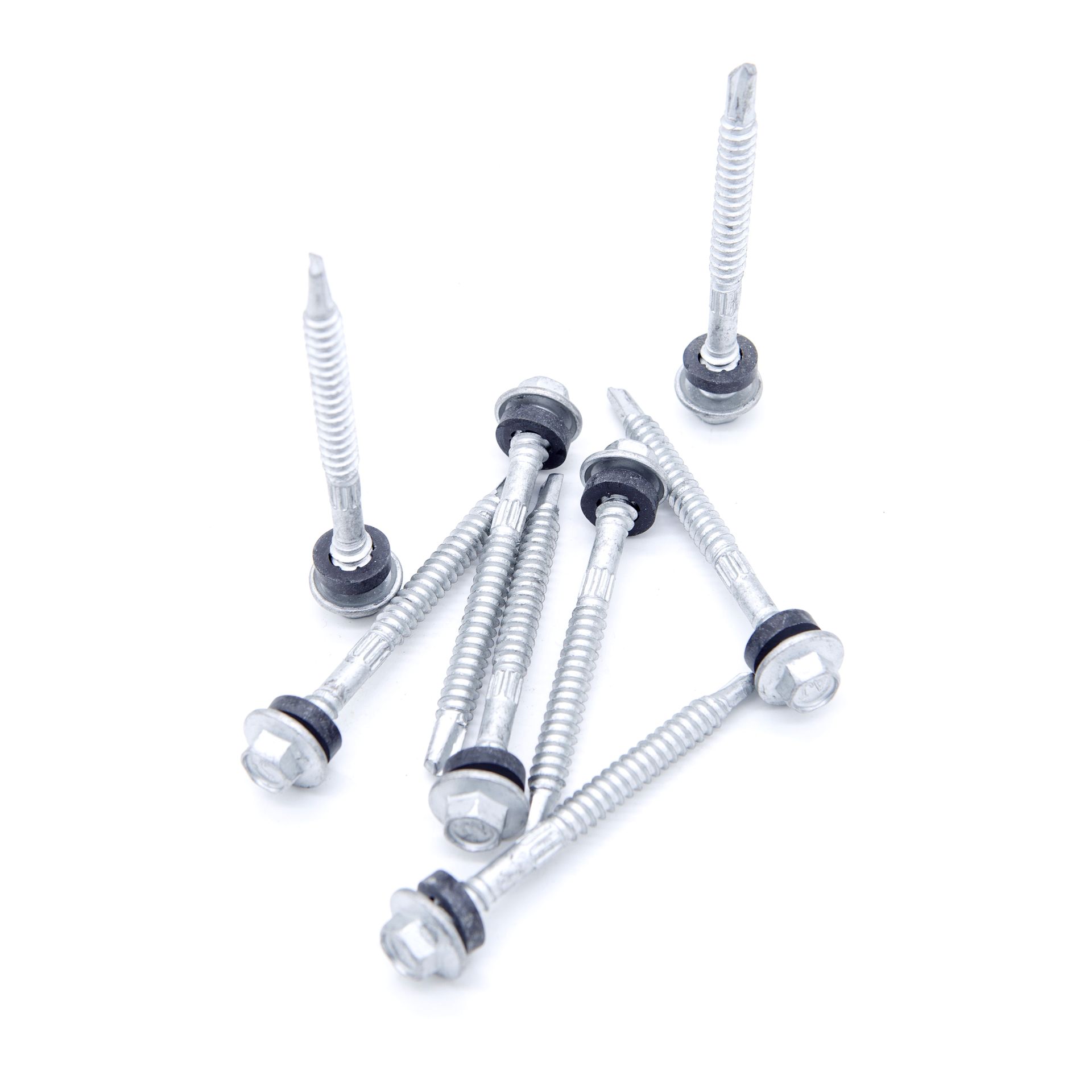 สกรูปลายสว่านยึดหลังคาเมทัลชีท (แปเหล็ก)