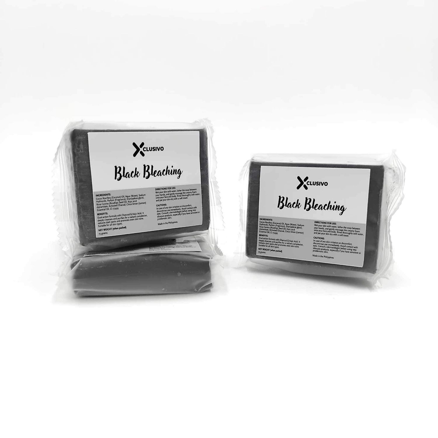 XCLUSIVO BLACK BLEACHING SOAP | 75G