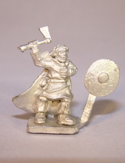 Adventurer: Human with axe and shield 3 Pack