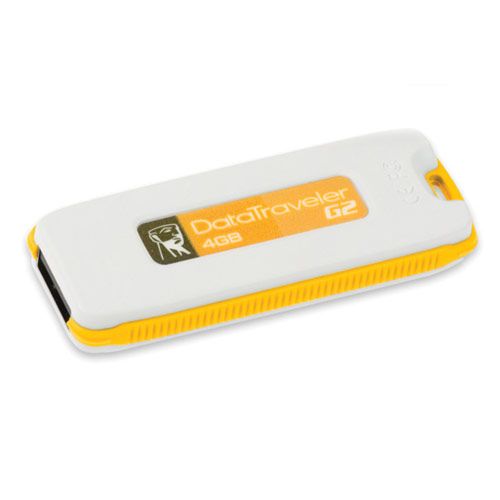 Kingston DTIG2-4GB 4GB, USB 2.0, Flash Bellek Sürgülü Beyaz