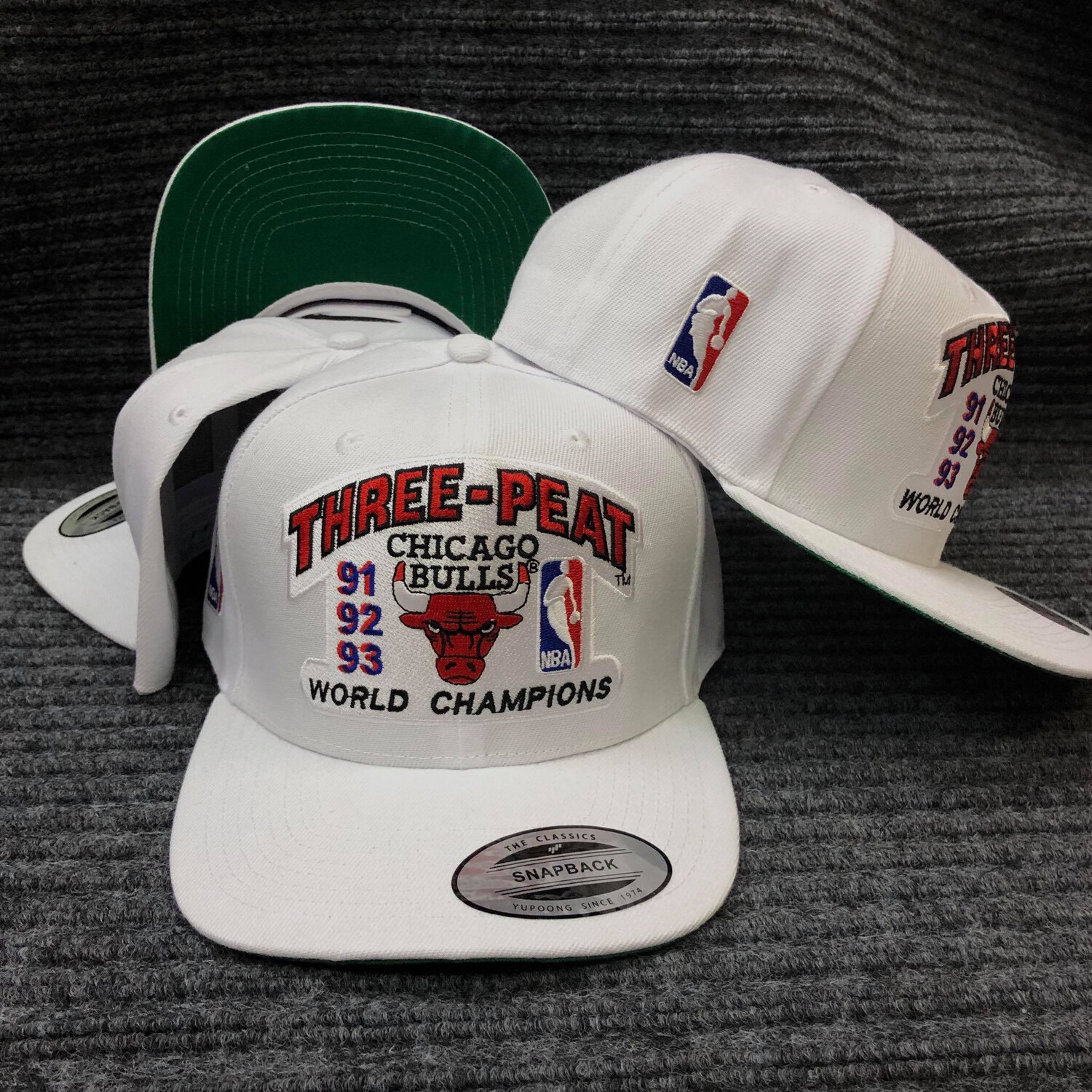 Chicago Bulls 1993 NBA Champions Snapback Hat
