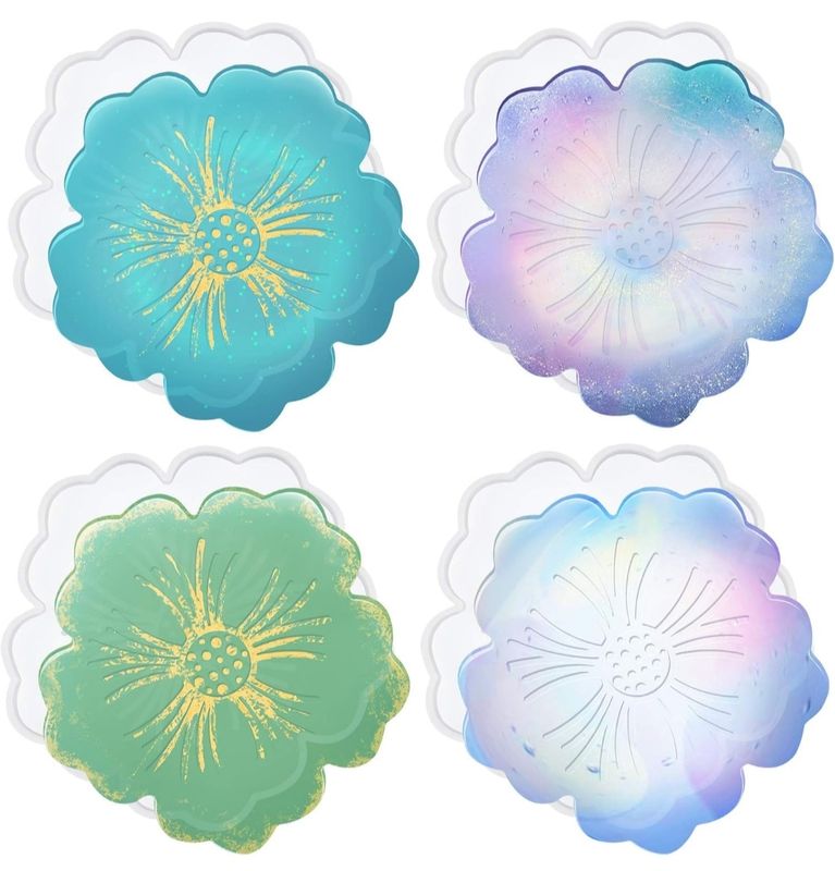 Flower Coaster Set of 4