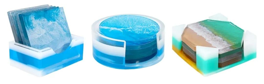 5-Piece Custom Coaster Set for Your Style
