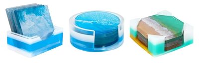 5-Piece Custom Coaster Set for Your Style
