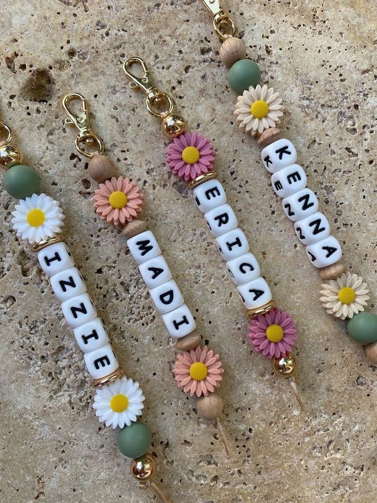 Unique Personalized Keychain Charms (1Pc)
