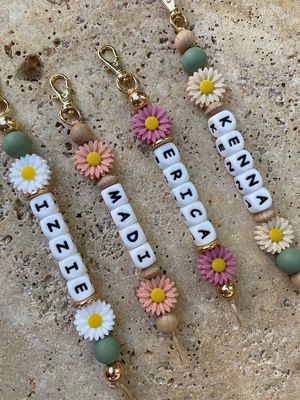 Unique Personalized Keychain Charms (1Pc)