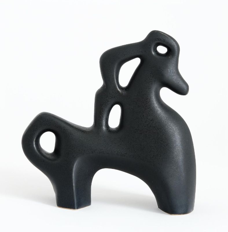 Ceramic horse