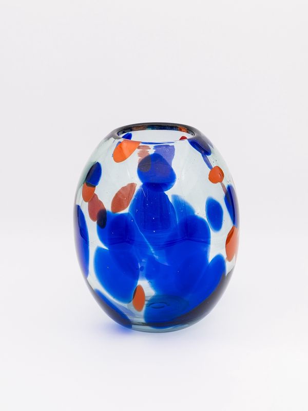 Glass vase - bowl