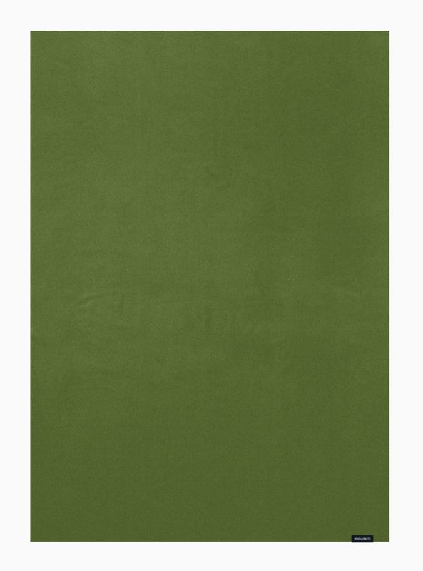 Pine Green throw blanket