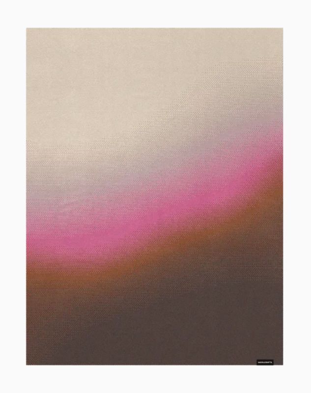 Fade throw blanket