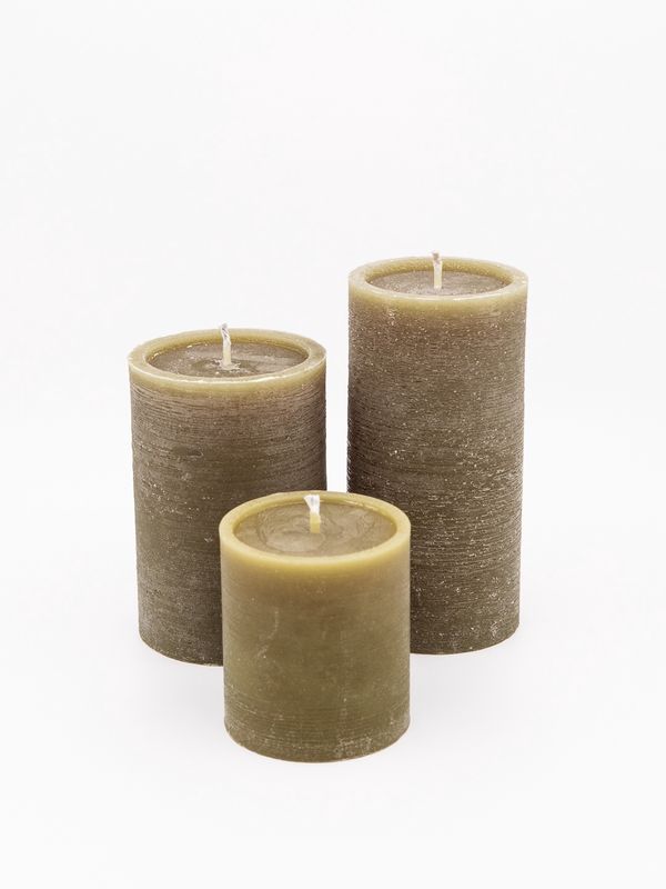 Pillar candle set
