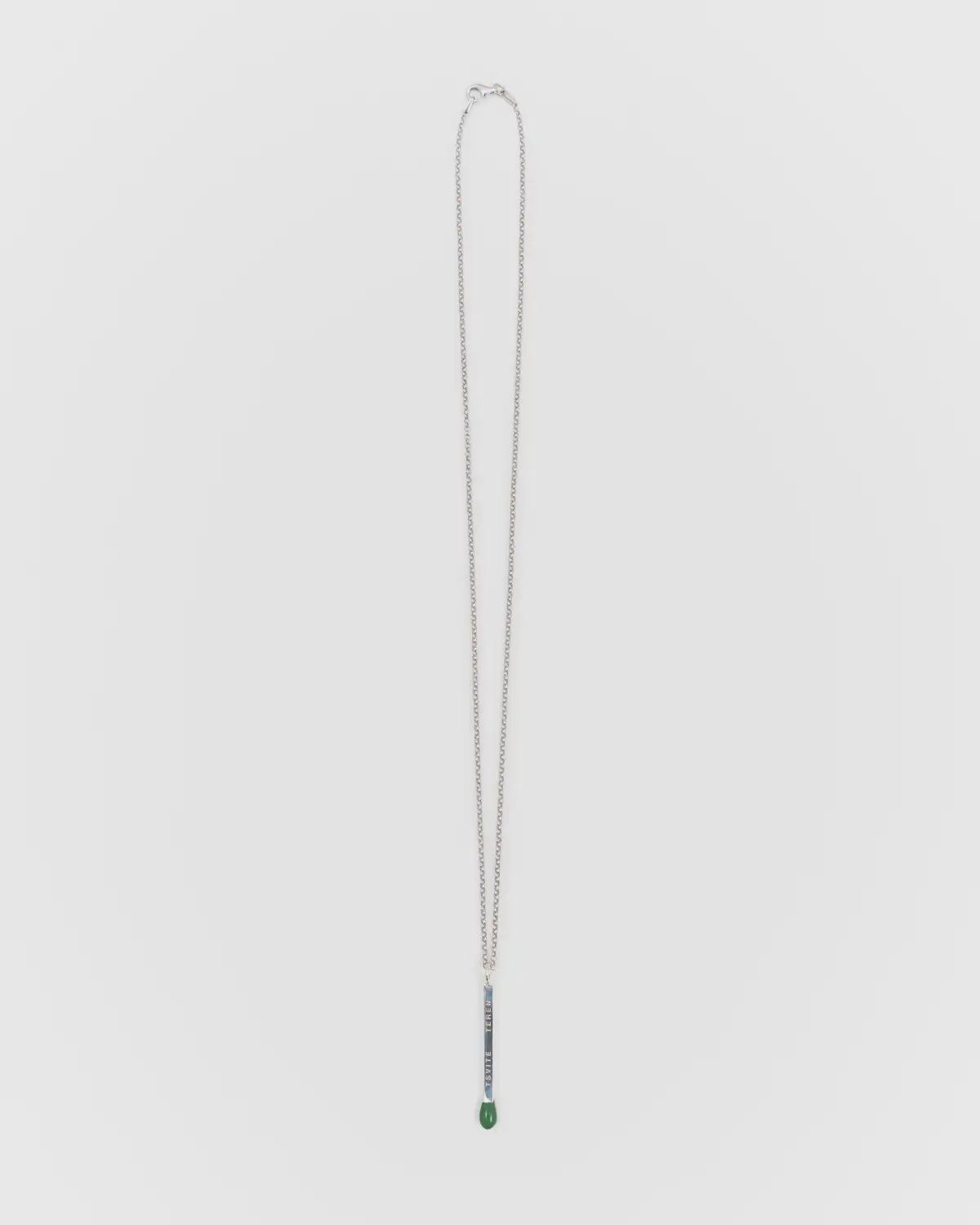 Pendant 6.674 in the shape of a silver match