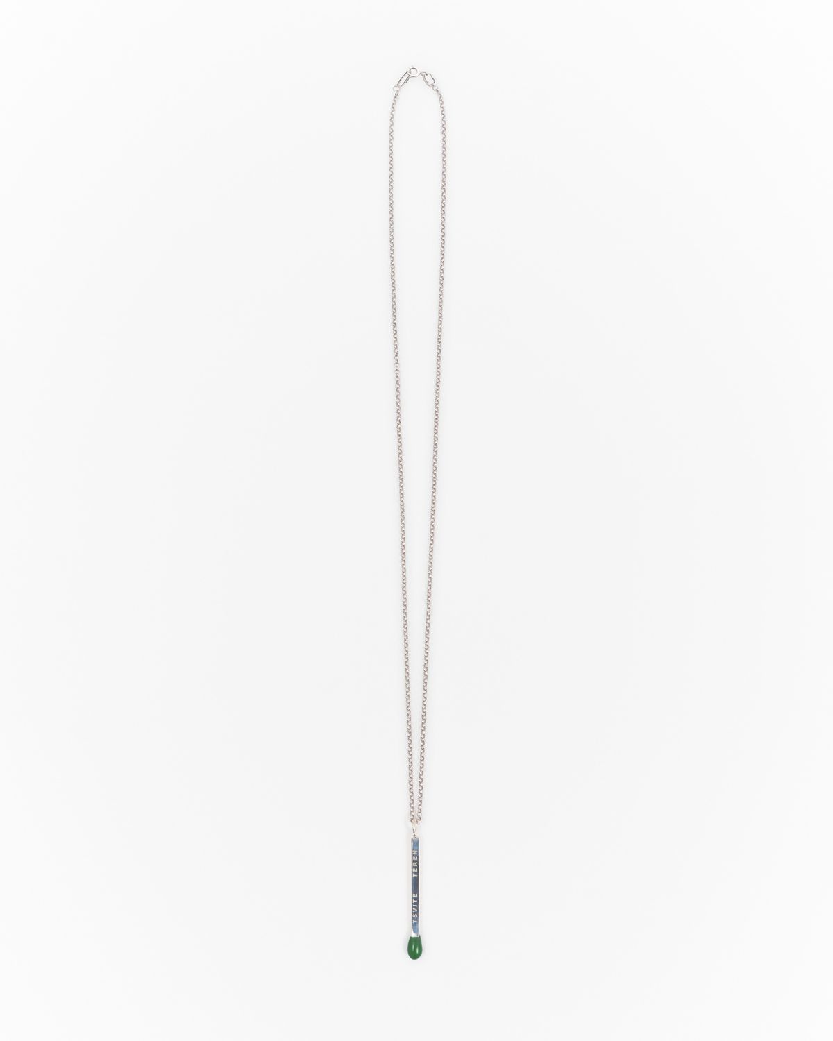 Pendant 6.674 in the shape of a silver match