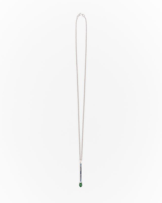 Pendant 6.674 in the shape of a silver match