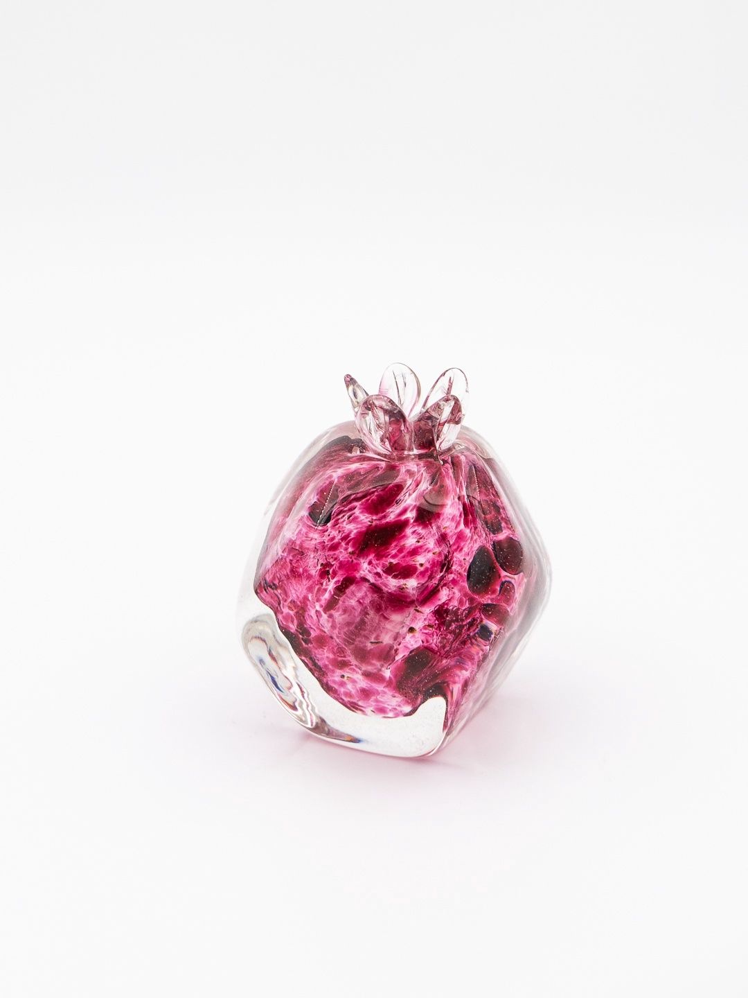 Glass pomegranate
