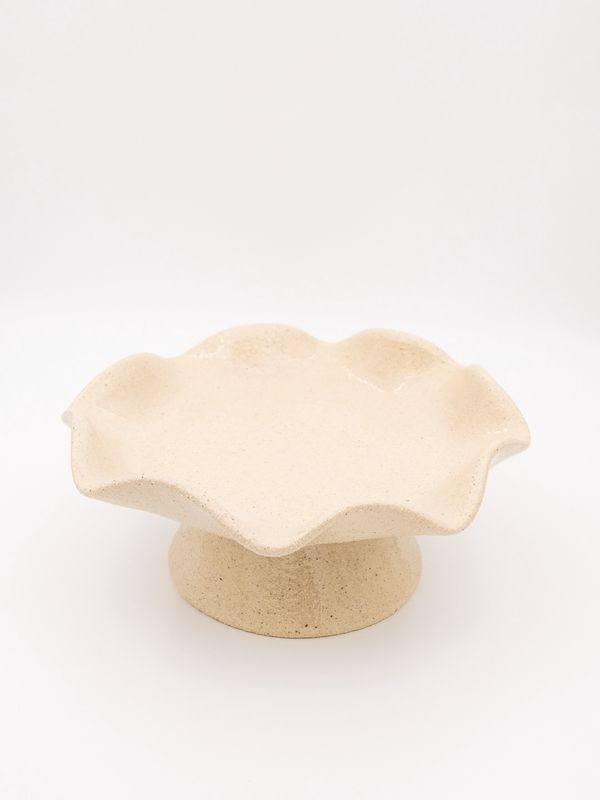 Ceramic tart plate