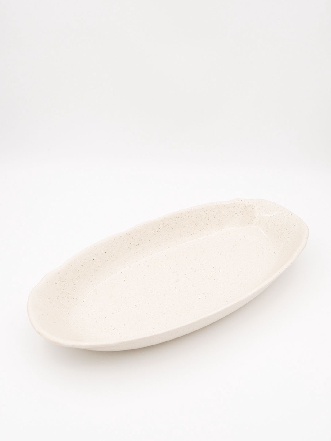 Oval platter Cappuccino