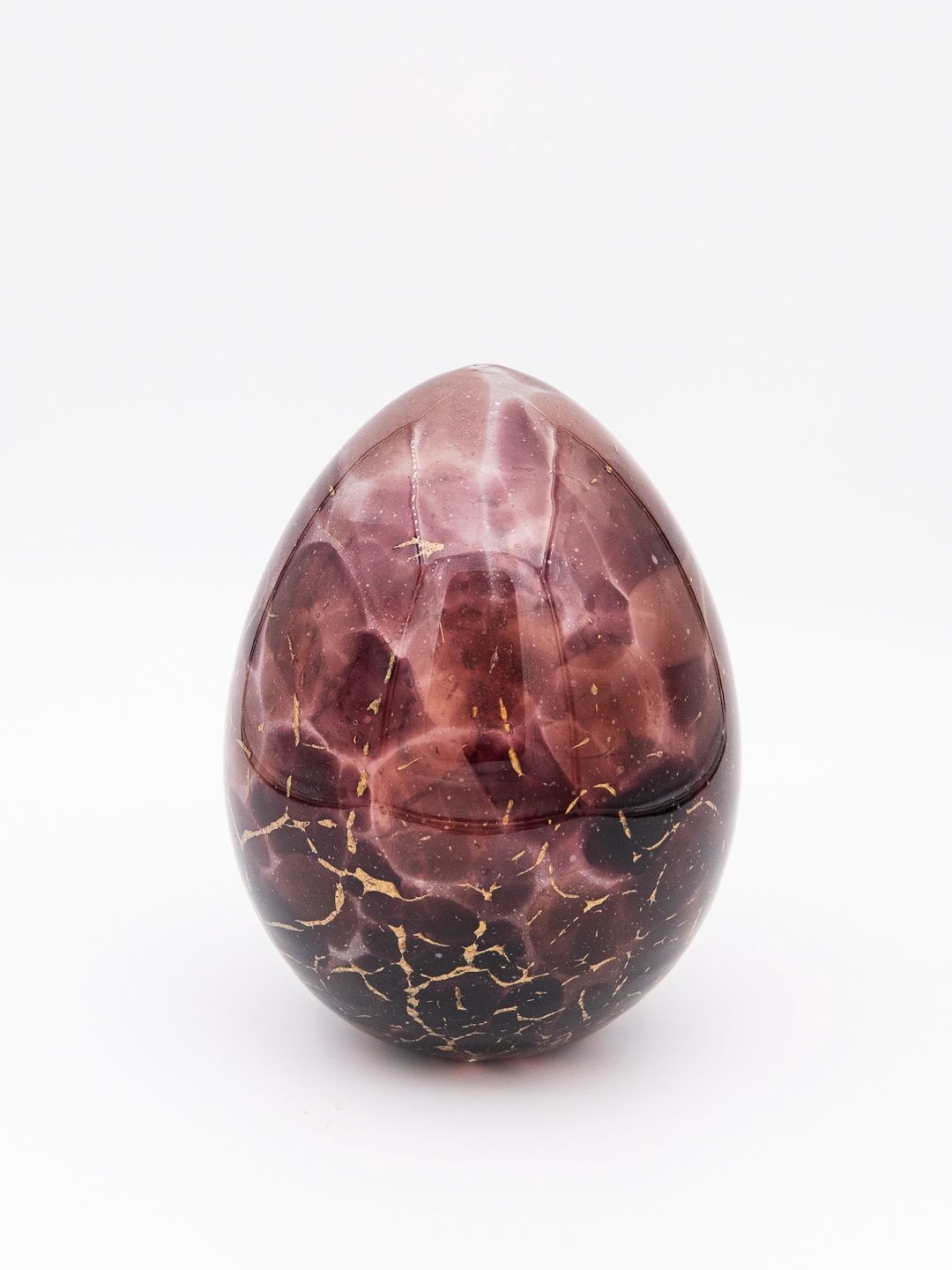 Egg glass figure