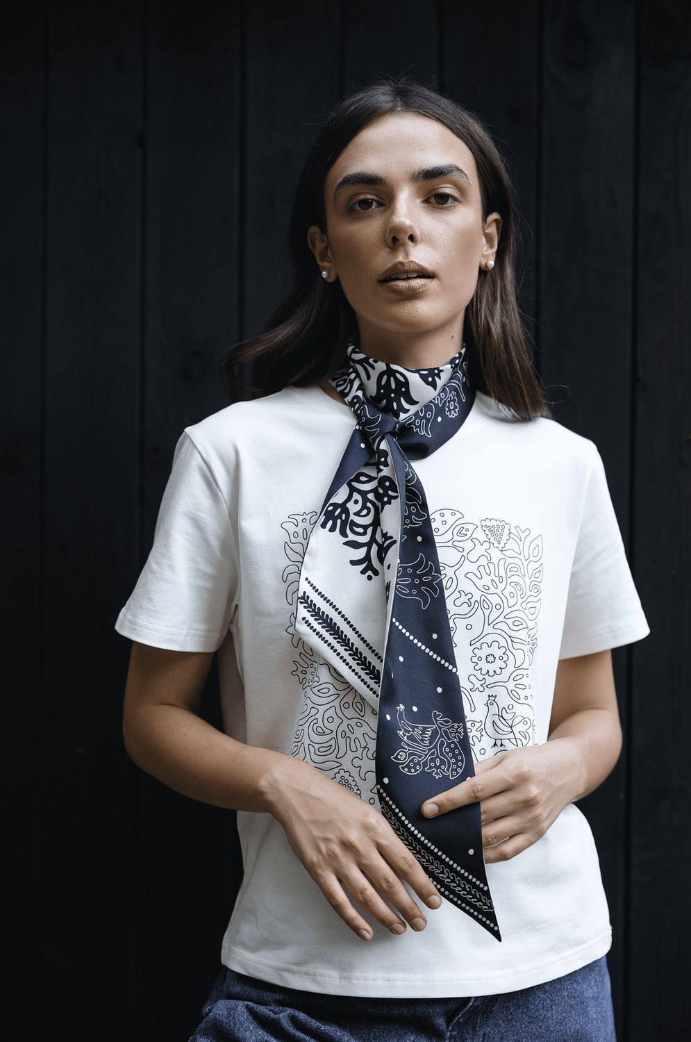 Twily &quot; Vybiyka&quot; in natural silk