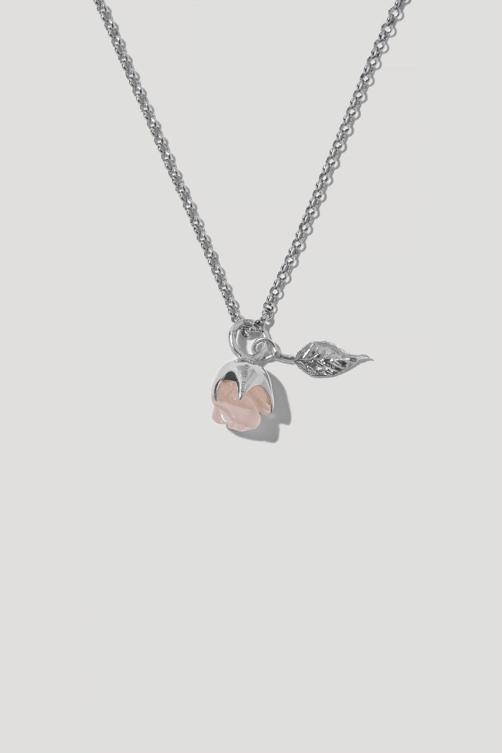 Pendant silver ROSARIUM, Color: Pink