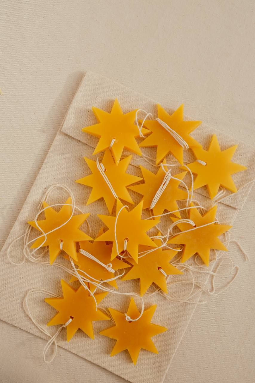 Beeswax star