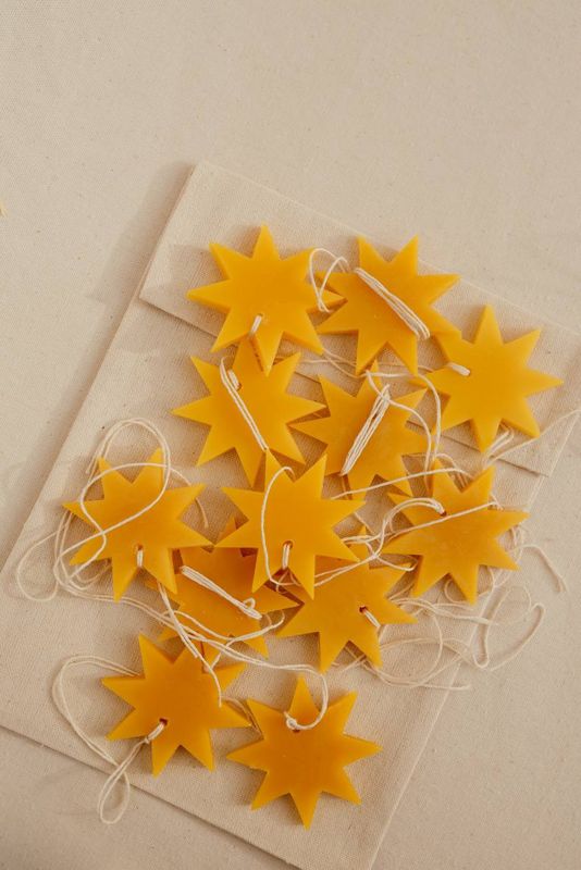 Beeswax star