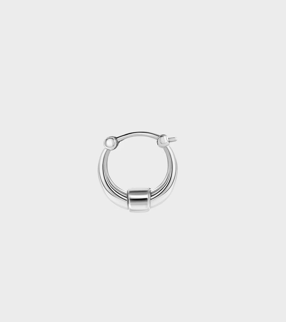 Mono-earring Cossack ring, Material: Silver, Size: S