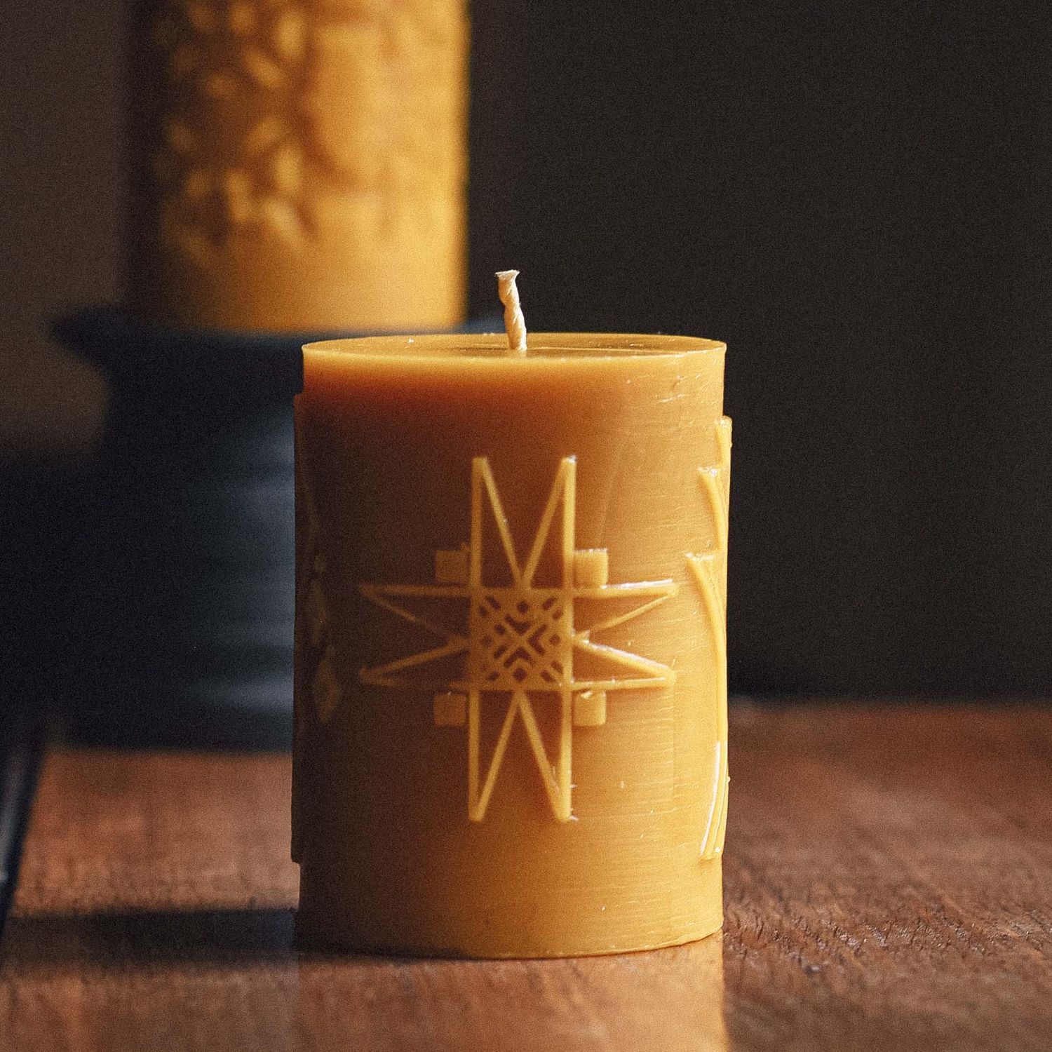 Candle “Vertep” beeswax