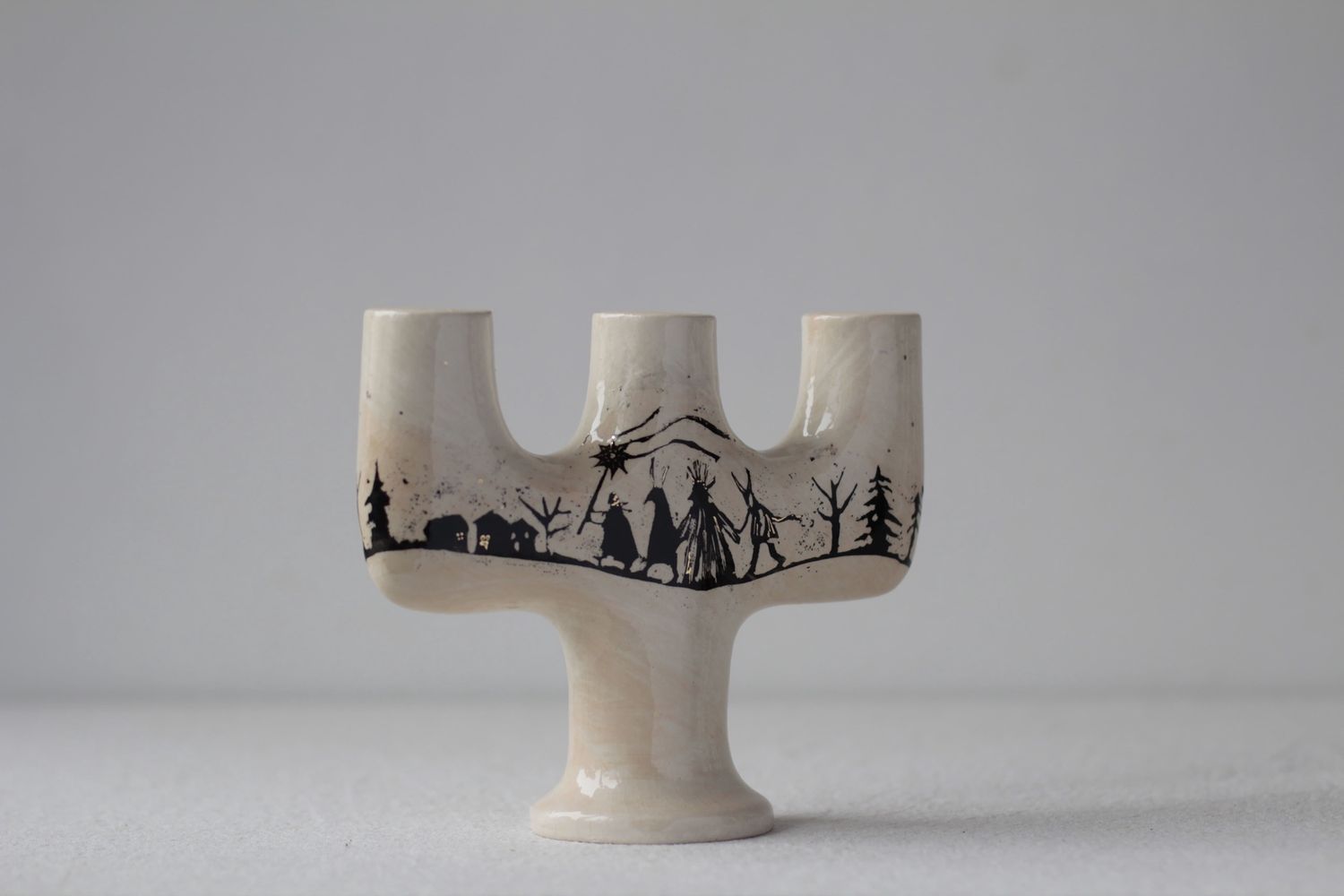 Candle holder &quot;Walking on Malanka&quot;