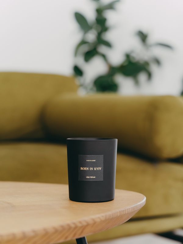 Candle &#39;Born in Kyiv&#39;