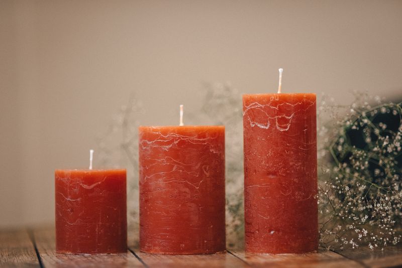 Pillar candle set 2.0