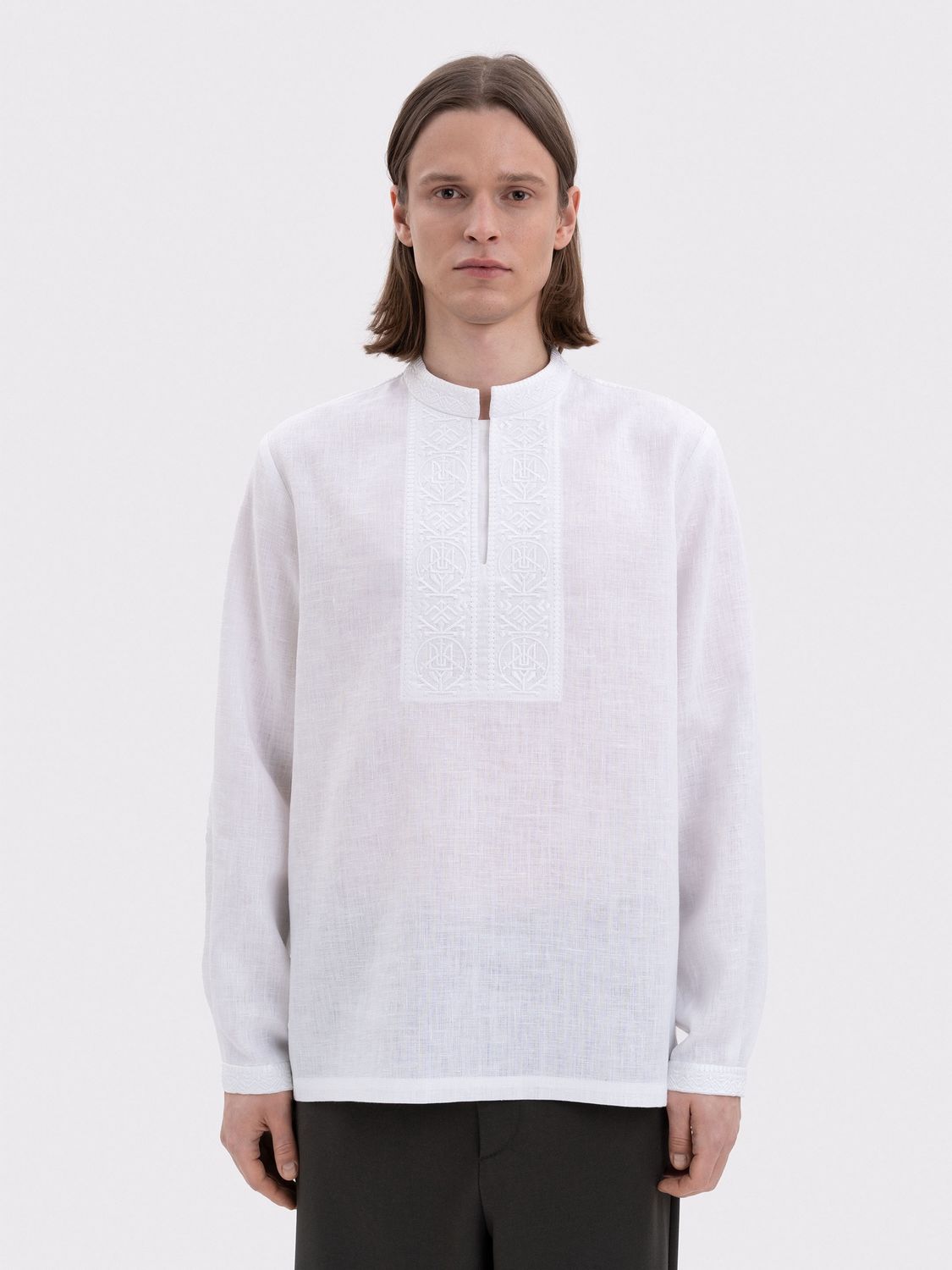 Embroidered shirt men's Khartiia