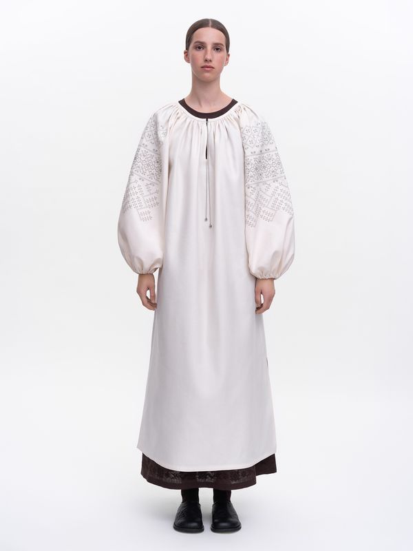 Embroidered dress Velina