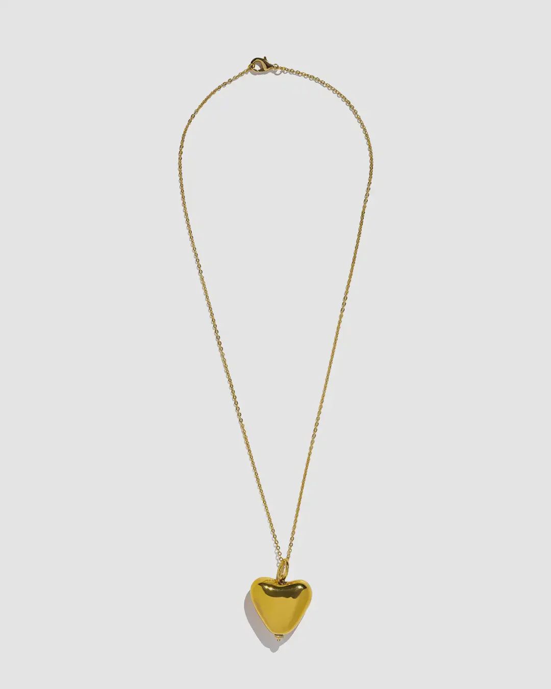 Pendant SKARB big heart, Color: Gold glaze