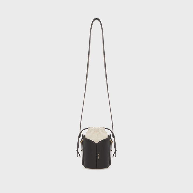 Bag BUCKET mini smooth leather